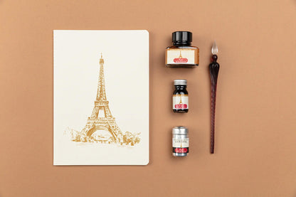 Writing inks collection colors from Paris - 10ml - Amber