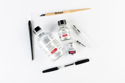 Cleaner vial for feathers, pens and roller pens 50 ml