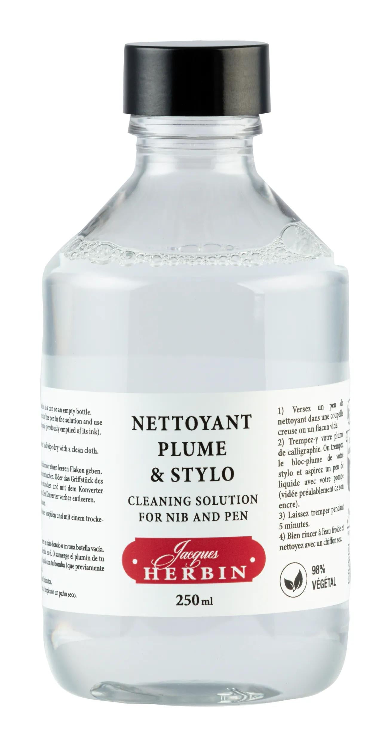 Flacon de nettoyant pour plumes, stylo-plumes et stylos roller 50 ml - New (Lot x2)
