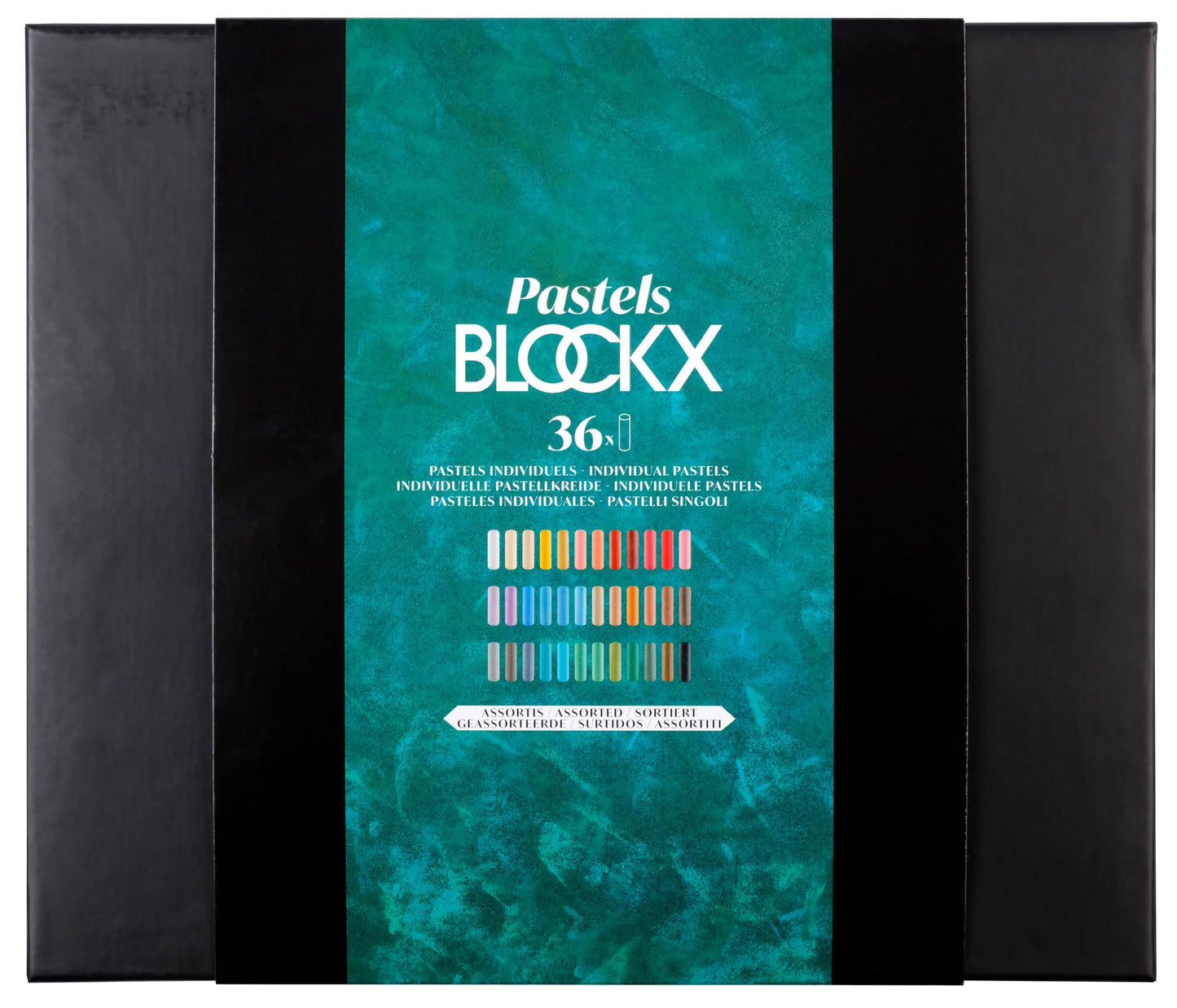 Wood Box 36 Pastels - Assorted