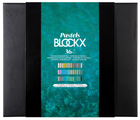 Wood Box 36 Pastels - Assorted