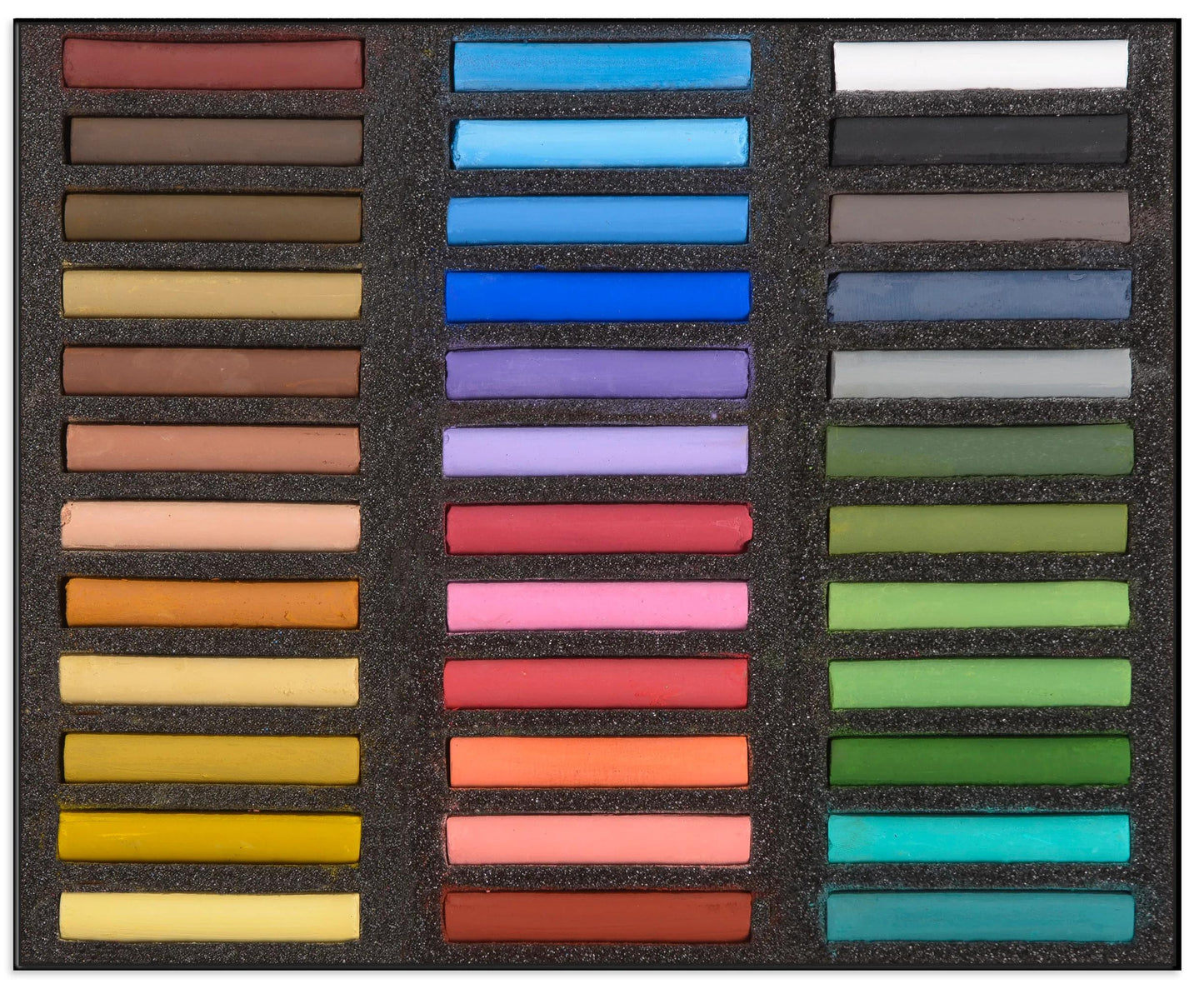 Wood Box 36 Pastels - Assorted