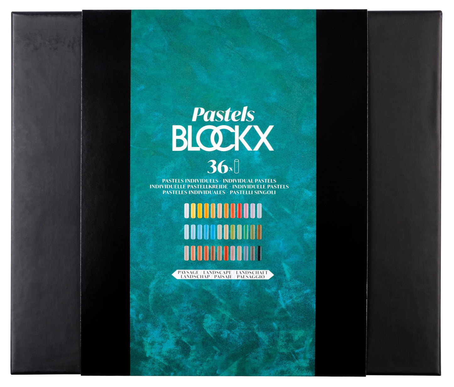 Wood Box 36 Pastels - Landscape