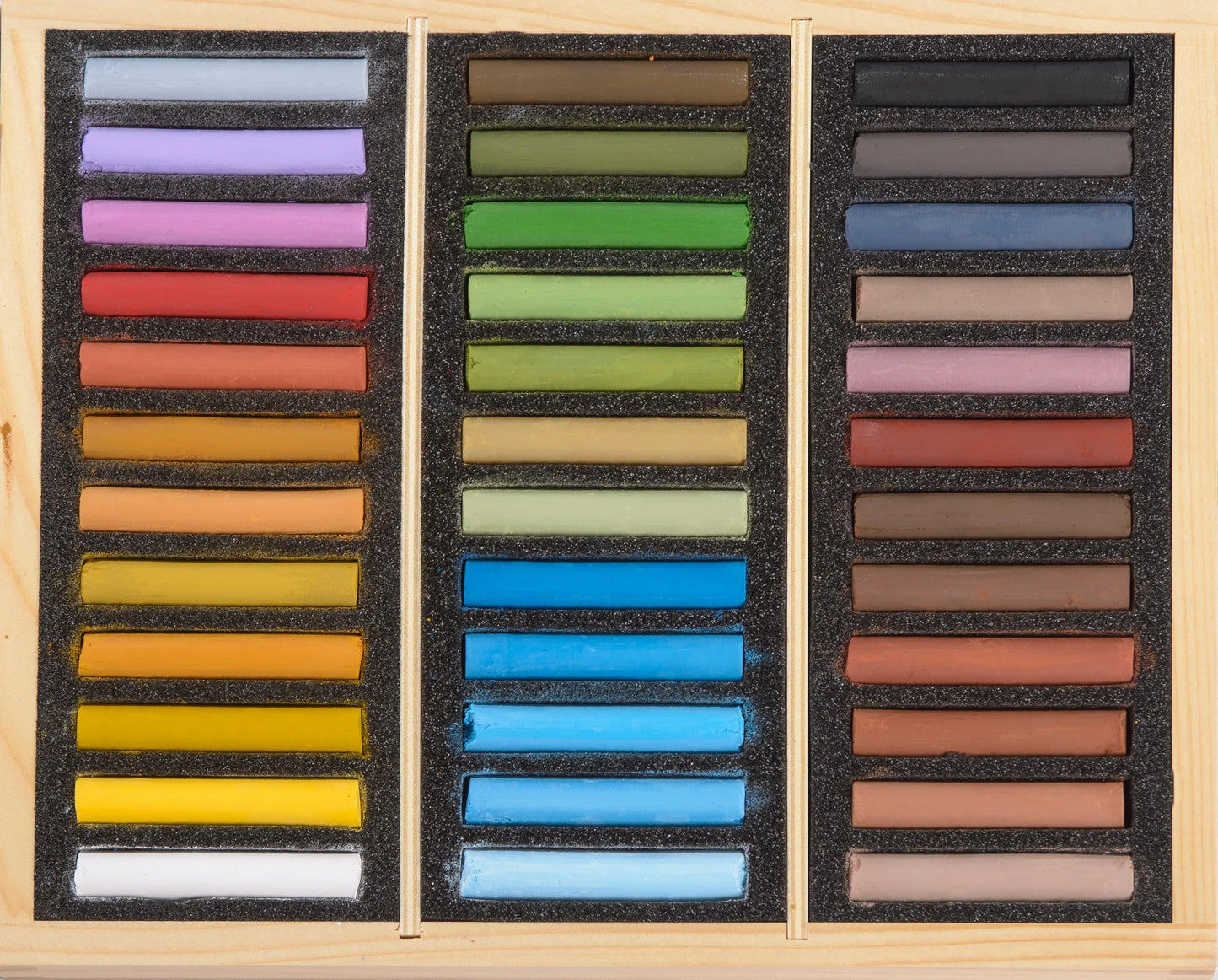 Wood Box 36 Pastels - Landscape