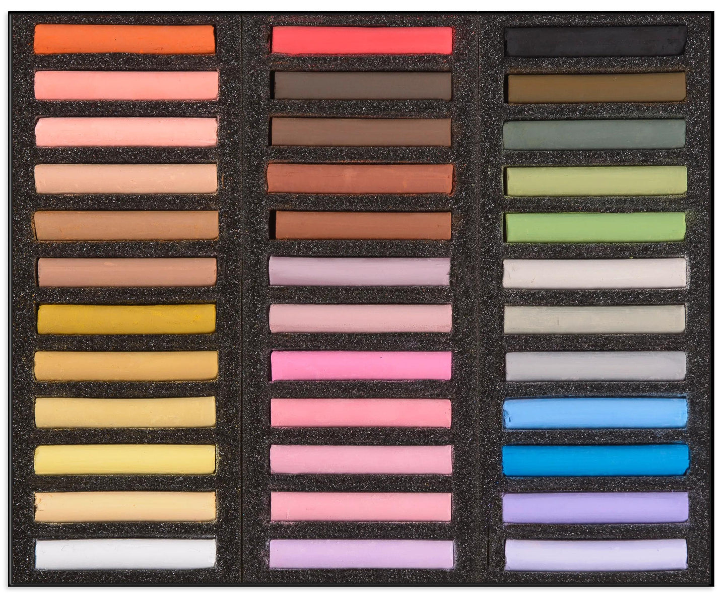 Wood Box 36 Pastels - Portrait