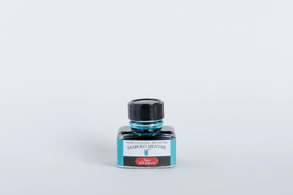 Inchiostro tradizionale in bottiglia D 30ml - menta diabolo (Pacchetto x4)