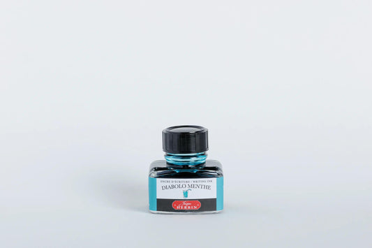 Traditional pen ink in bottle D 30ml - diabolo mint (Pack x4)