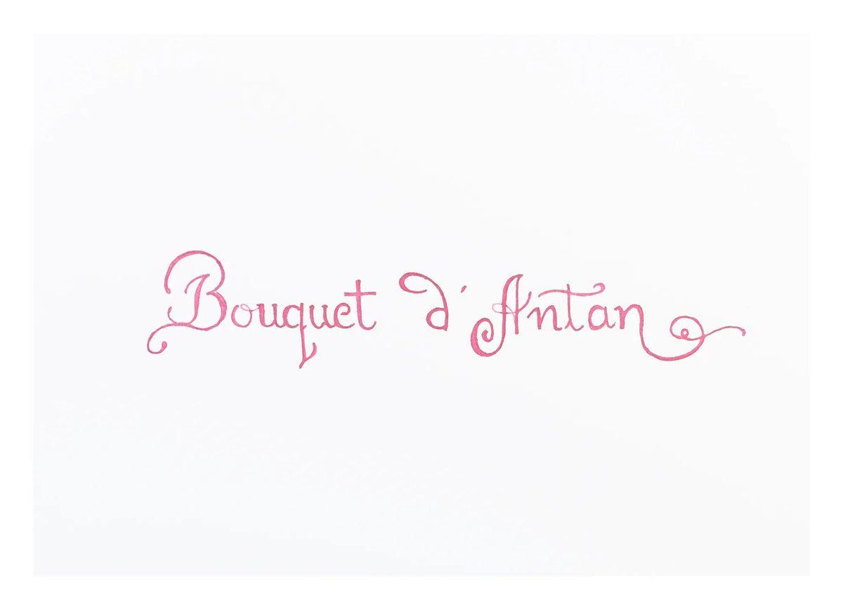 Traditional pen ink in bottle D 30ml - bouquet of old