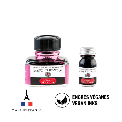 Traditional pen ink in bottle D 30ml - bouquet of old