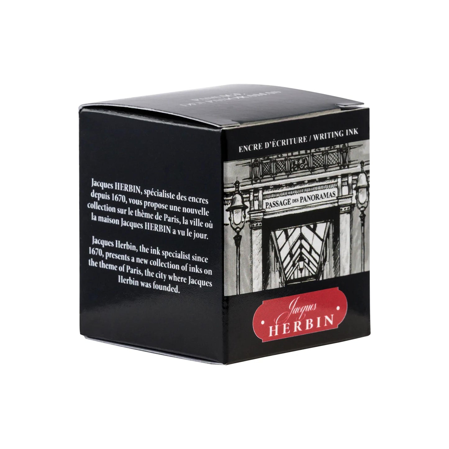 Schreibfarben Sammlung Farben von Paris - 30ml - Schwarz - Neu (Paket x4)