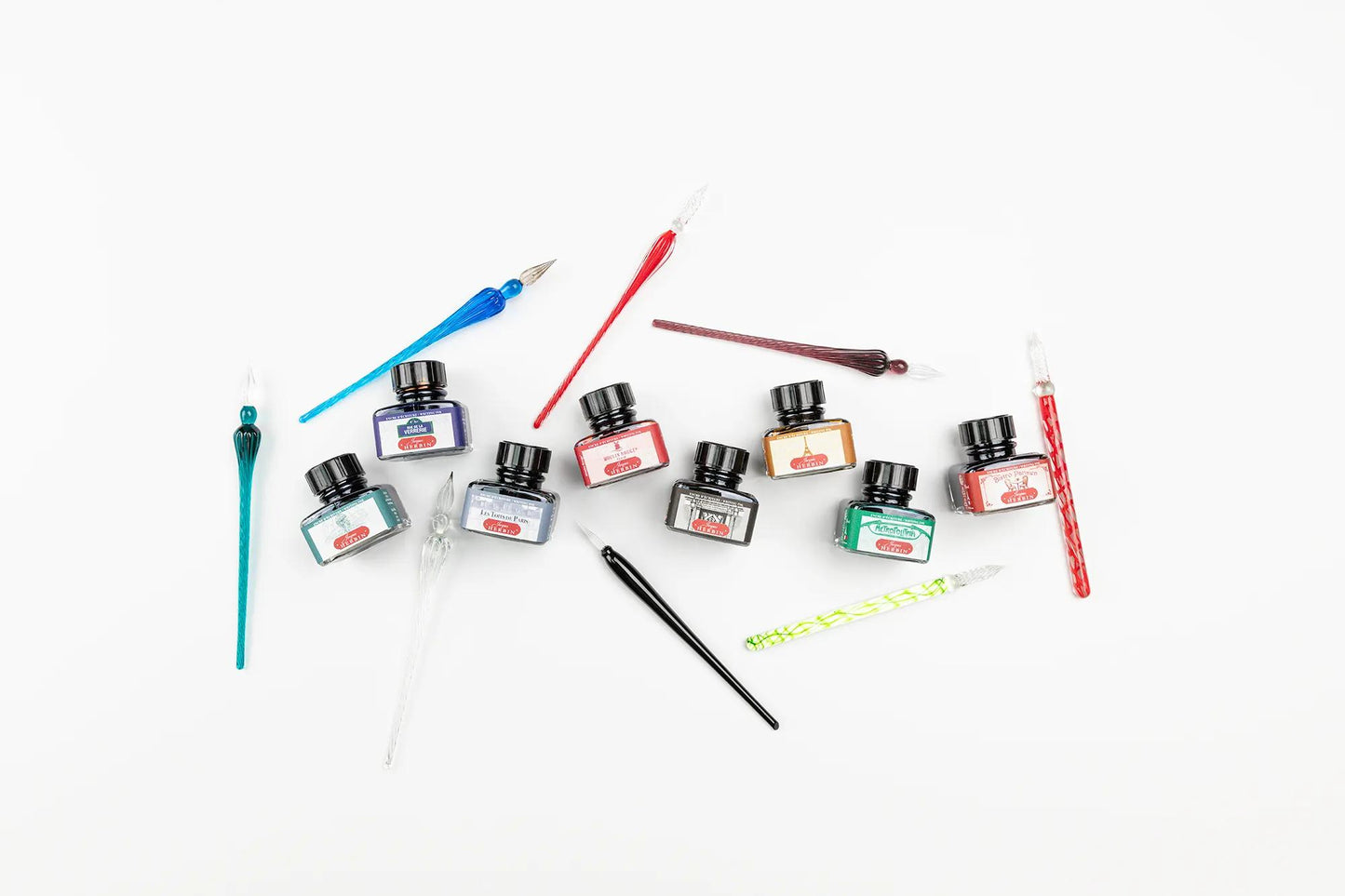 Schreibfarben Sammlung Farben von Paris - 30ml - Schwarz - Neu (Paket x4)