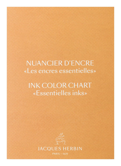 Nuancier 10 encres Jacques Herbin Prestige
