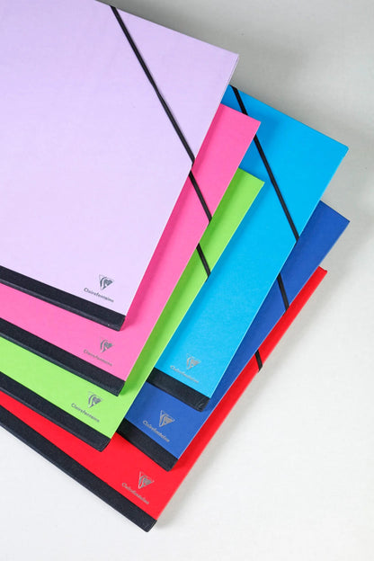 Drawing cardboard Color with elastics 52x72cm - Assortment