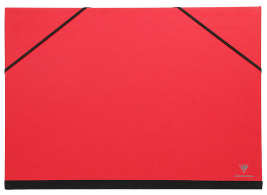 Disegno di cartone Colore elastico 52x72cm - Rosso (confezione da 6)