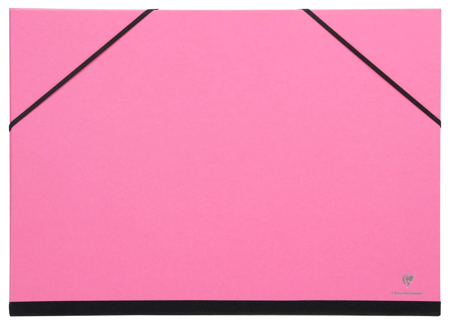 Disegno di cartone Colore con elastici 52x72cm - Fuchsia (Pacchetto x6)