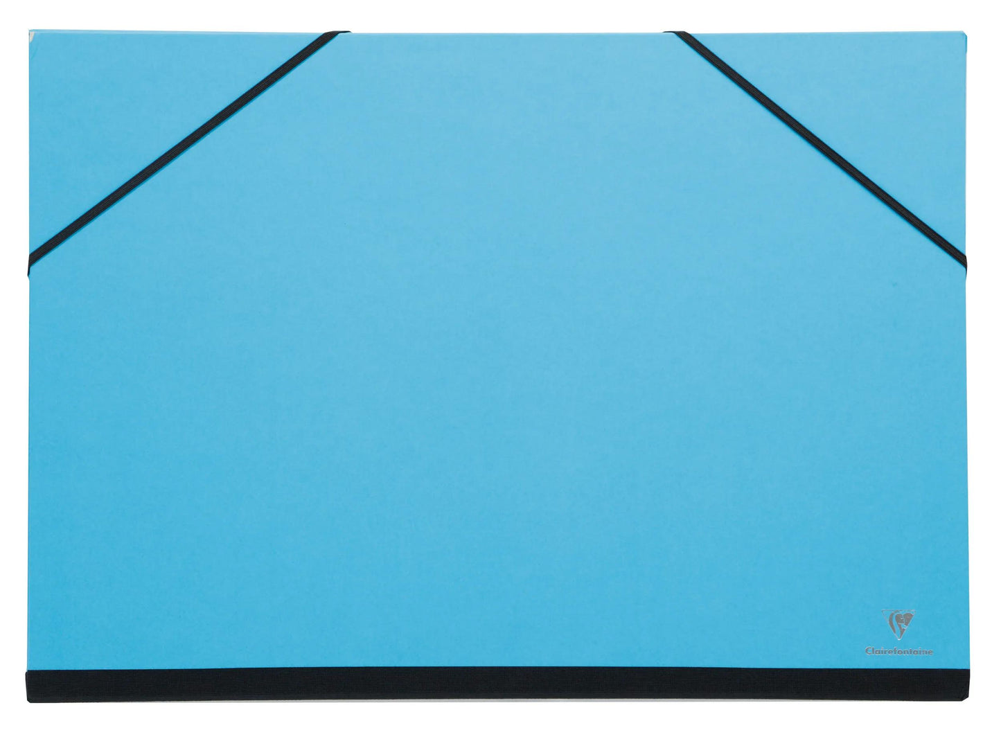 Zeichnung Karton Elastische Farbe 52x72cm - Türkis (Paket x6)