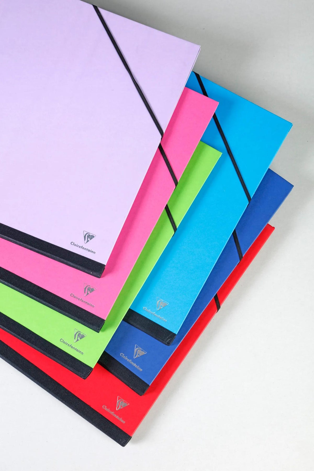 Drawing cardboard Color with elastics 28x38cm - Assortment