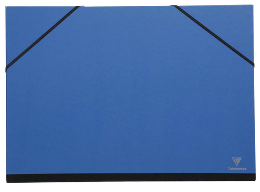Disegno di cartone Colore con elastici 28x38cm - Blu notturno (confezione da 10)