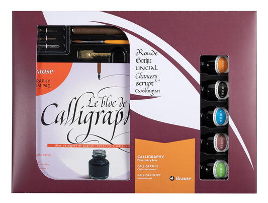 Calligraphy box 5 inks