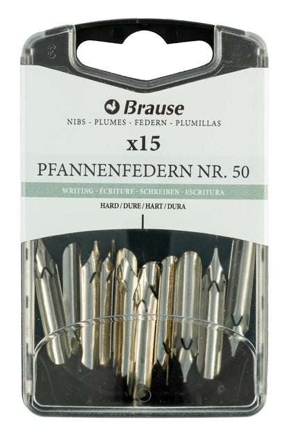 Boîte 15 plumes Pfannen