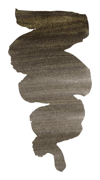 Ink 1670 with gold glitter 50ml - Grey thunderstorm