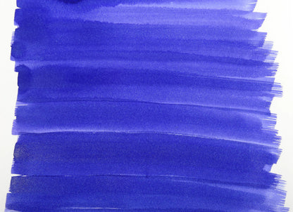 Inchiostro 1670 con glitter oro 50ml - Blu oceano