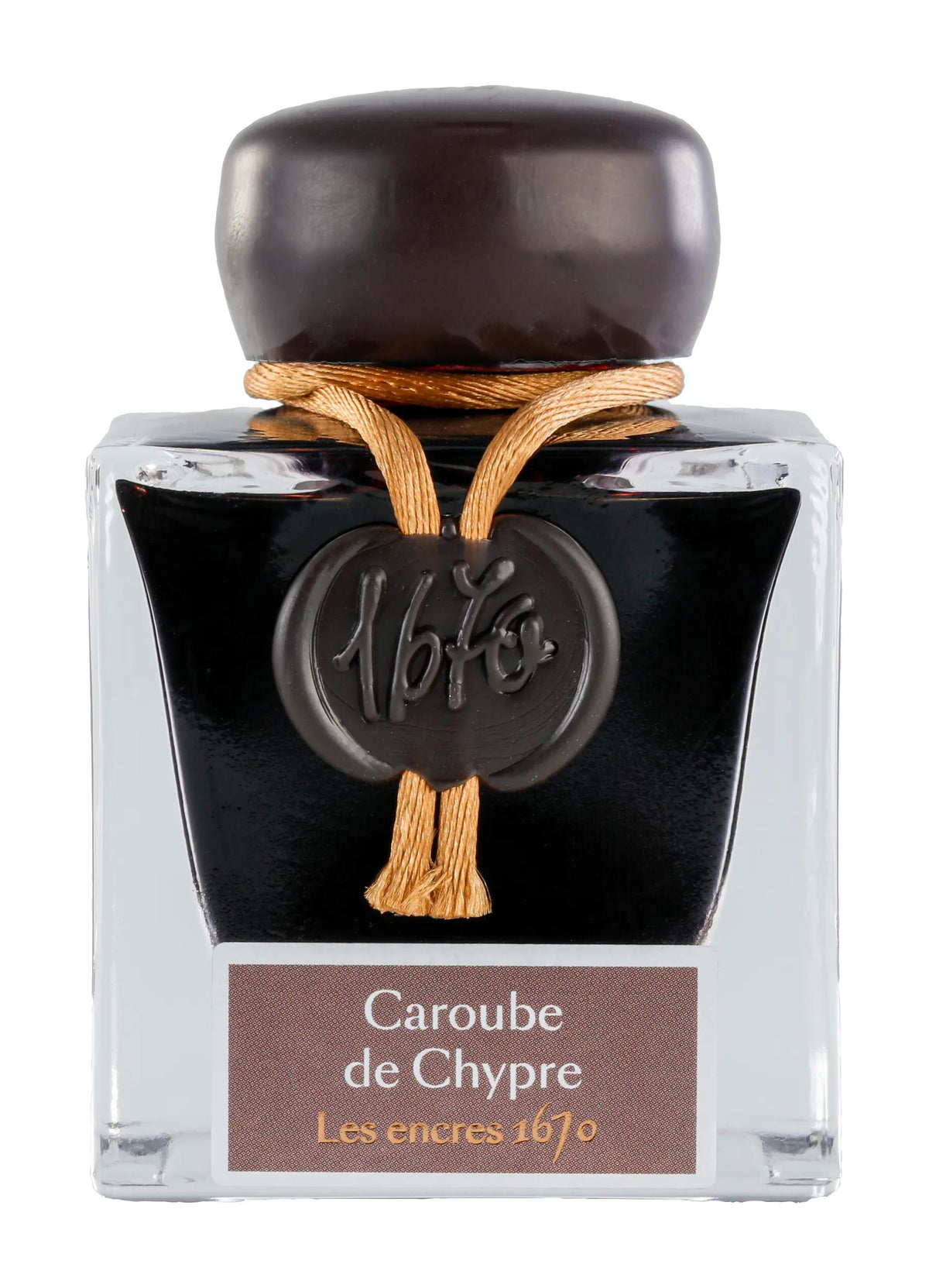 Ink 1670 gold glitter 50ml - Cyprus carob