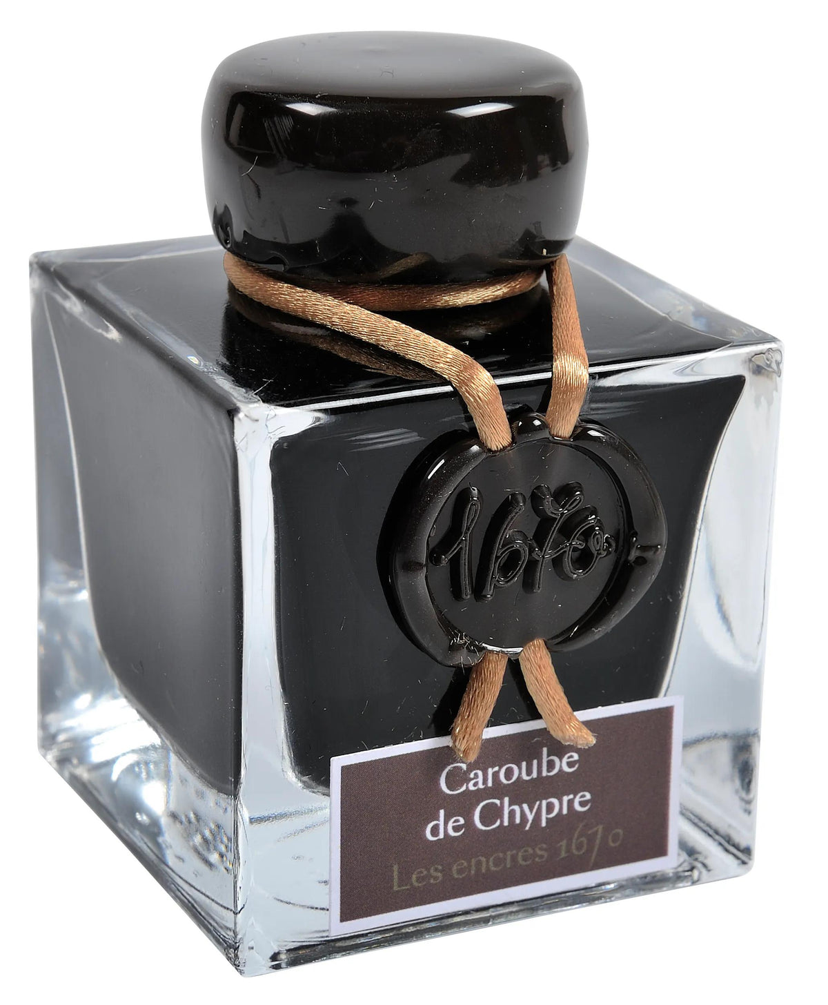 Ink 1670 gold glitter 50ml - Cyprus carob