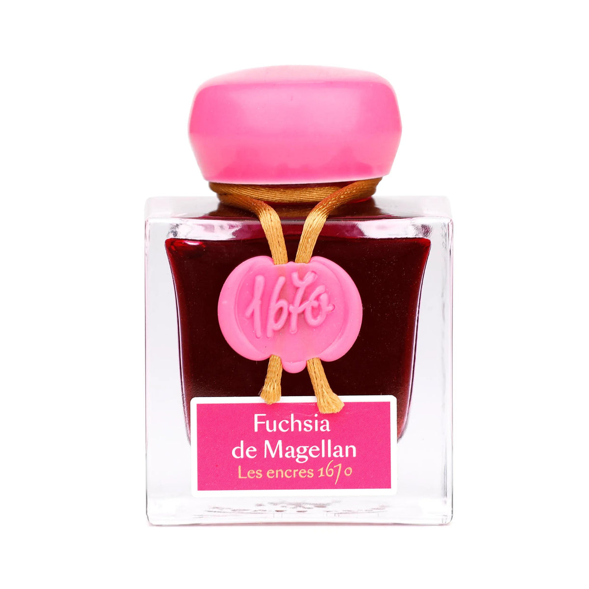 Ink 1670 gold glitter 50ml - Fuchsia de Magellan