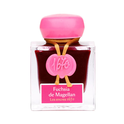 Ink 1670 gold glitter 50ml - Fuchsia de Magellan
