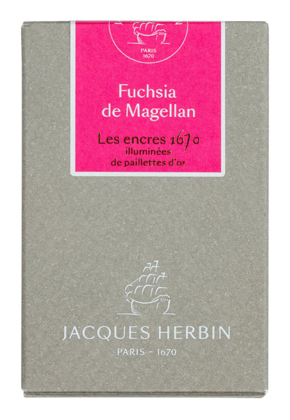 Ink 1670 gold glitter 50ml - Fuchsia de Magellan