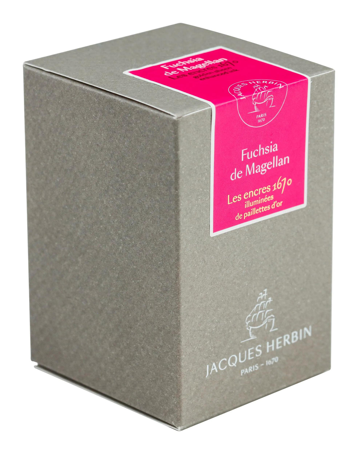 Ink 1670 gold glitter 50ml - Fuchsia de Magellan