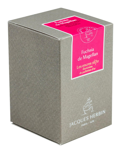 Ink 1670 gold glitter 50ml - Fuchsia de Magellan