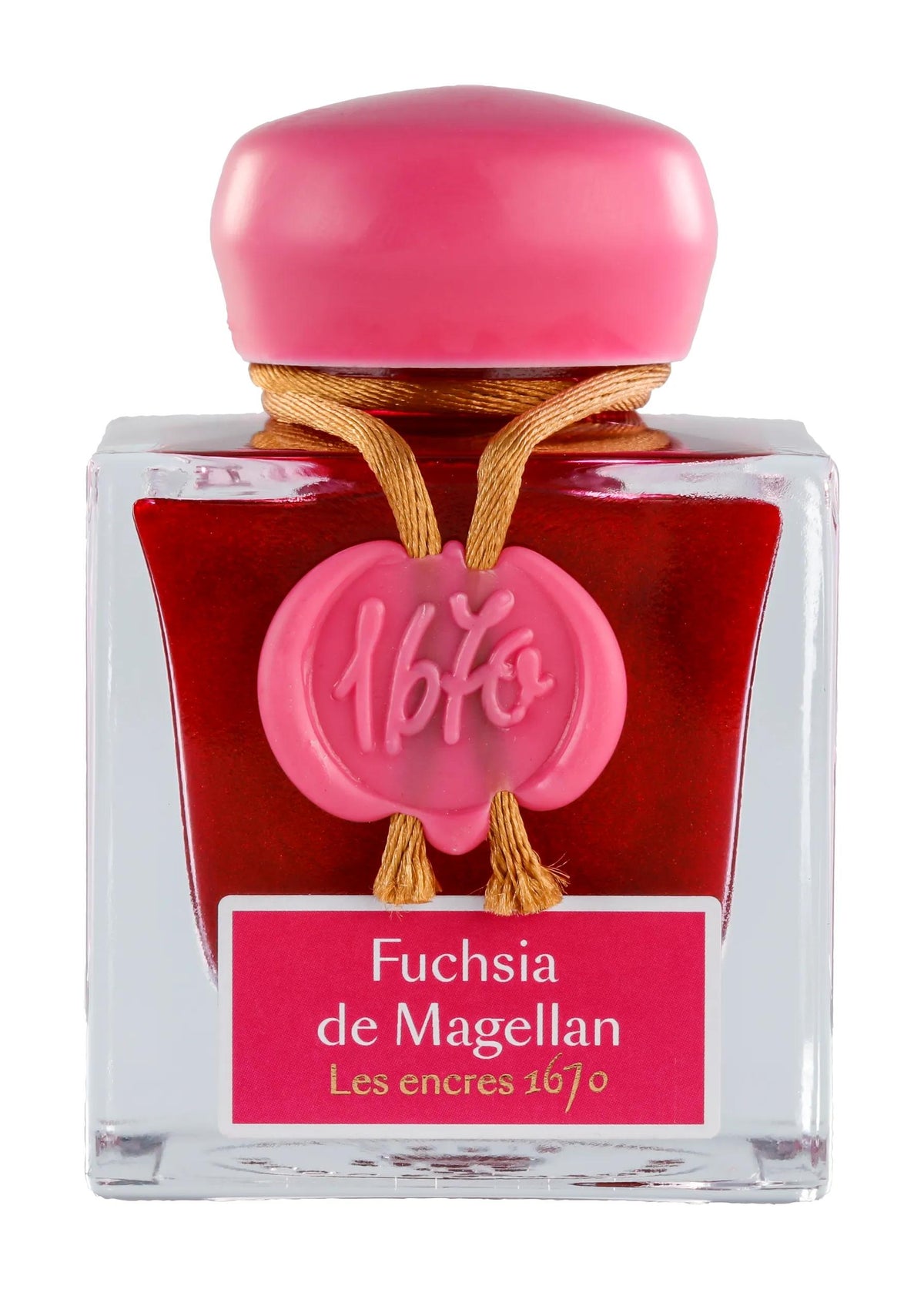 Ink 1670 gold glitter 50ml - Fuchsia de Magellan