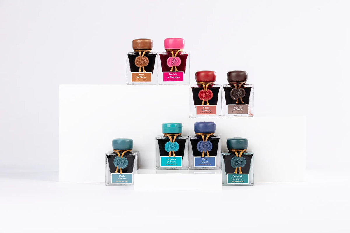 Ink 1670 gold glitter 50ml - Fuchsia de Magellan