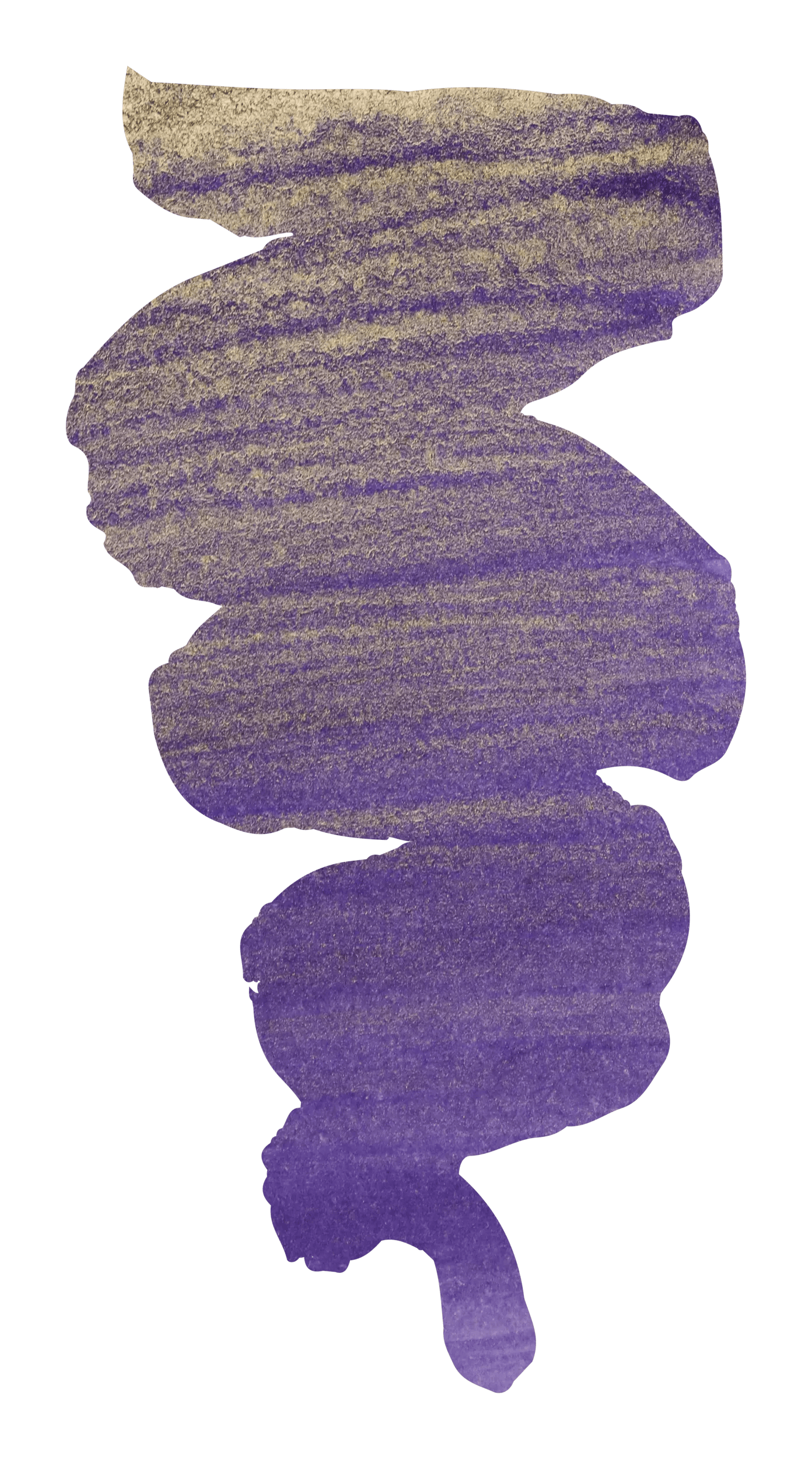 Inchiostro 1670 con glitter oro 50ml - Imperial Violet