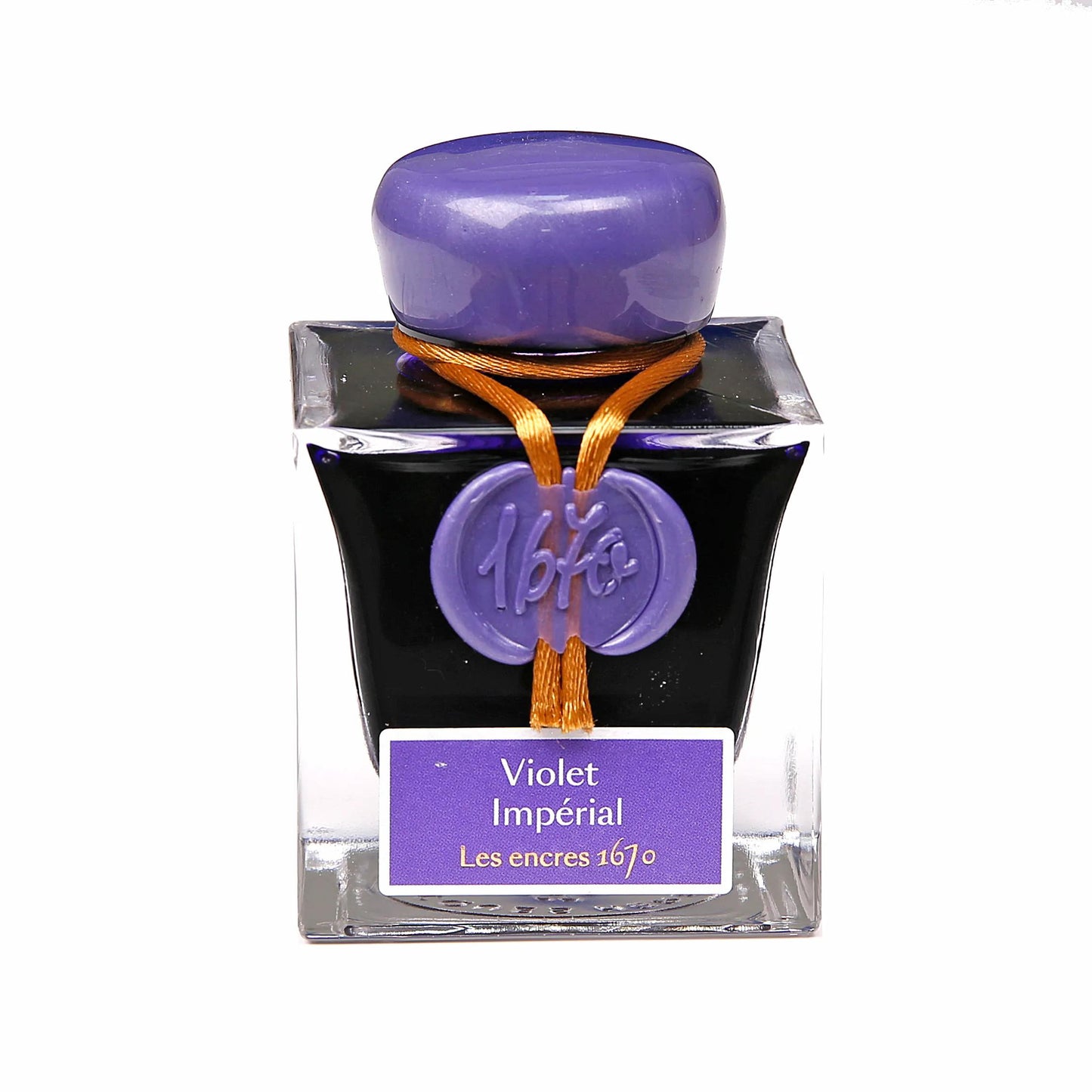 Inchiostro 1670 con glitter oro 50ml - Imperial Violet
