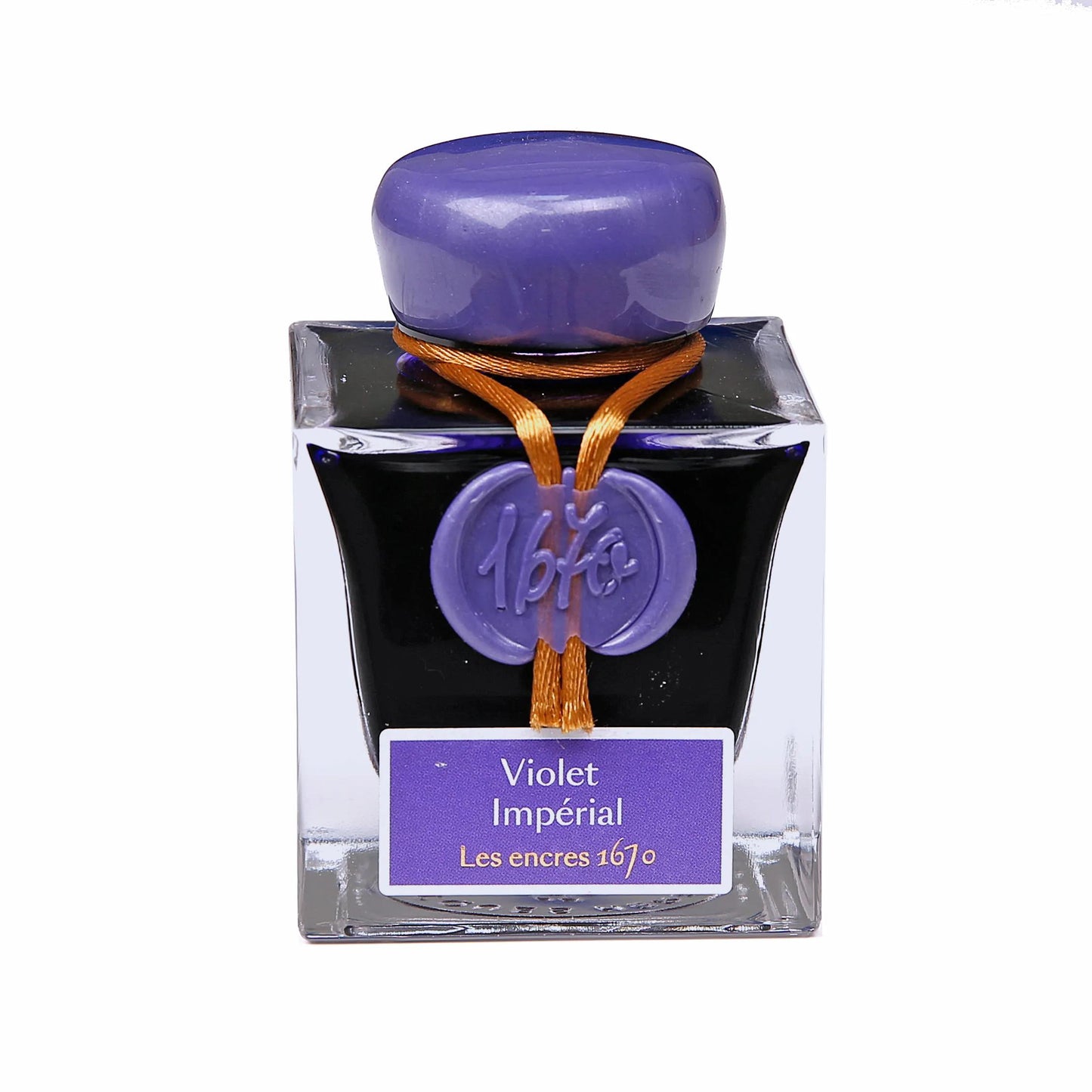 Inchiostro 1670 con glitter oro 50ml - Imperial Violet
