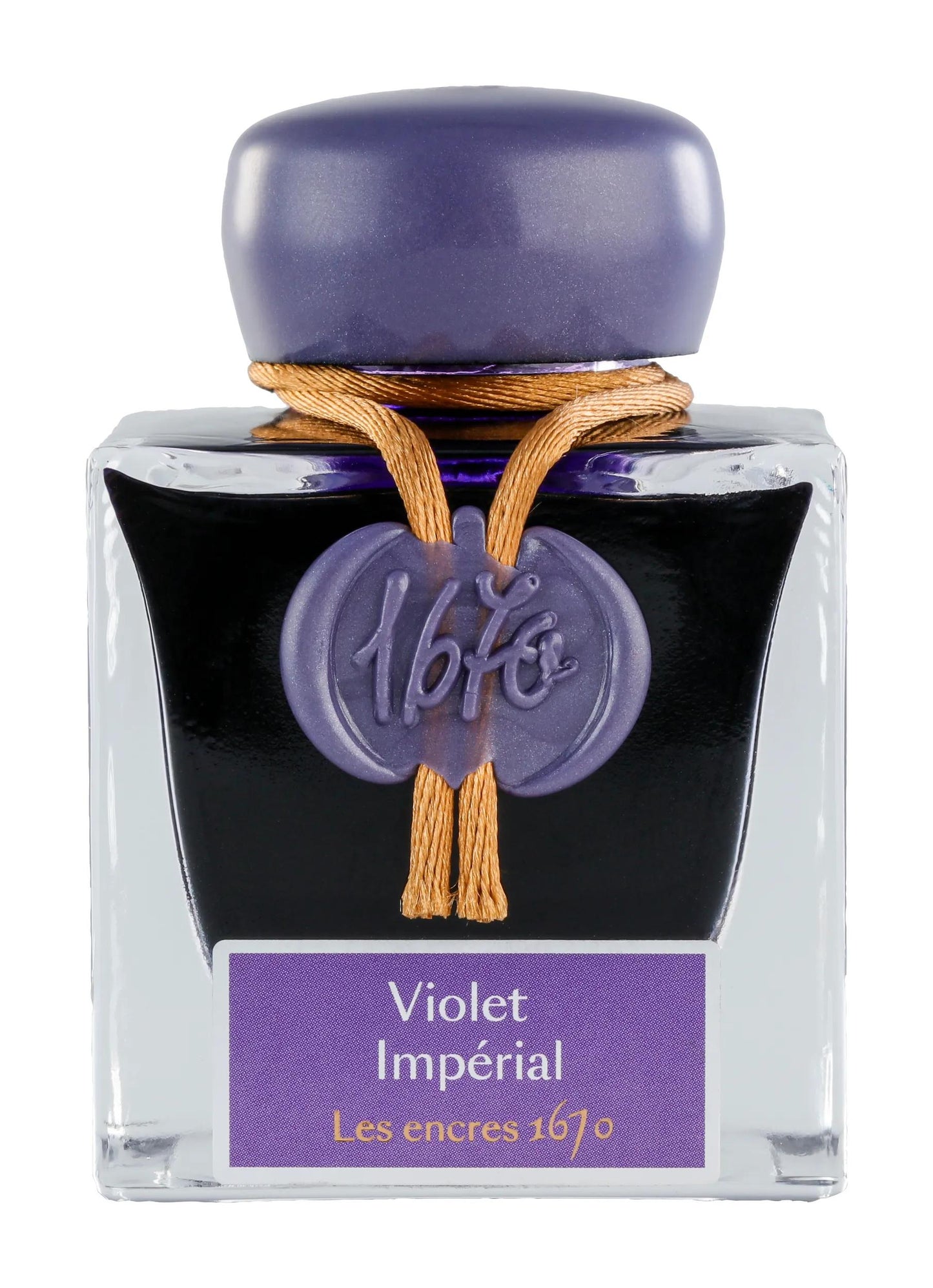Inchiostro 1670 con glitter oro 50ml - Imperial Violet
