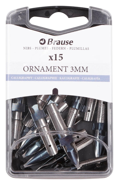 BOITE 15 PLUMES ORNAMENT