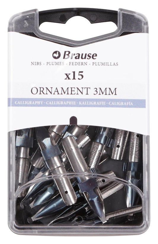 BOX 15 PLUMES ORNAMENT