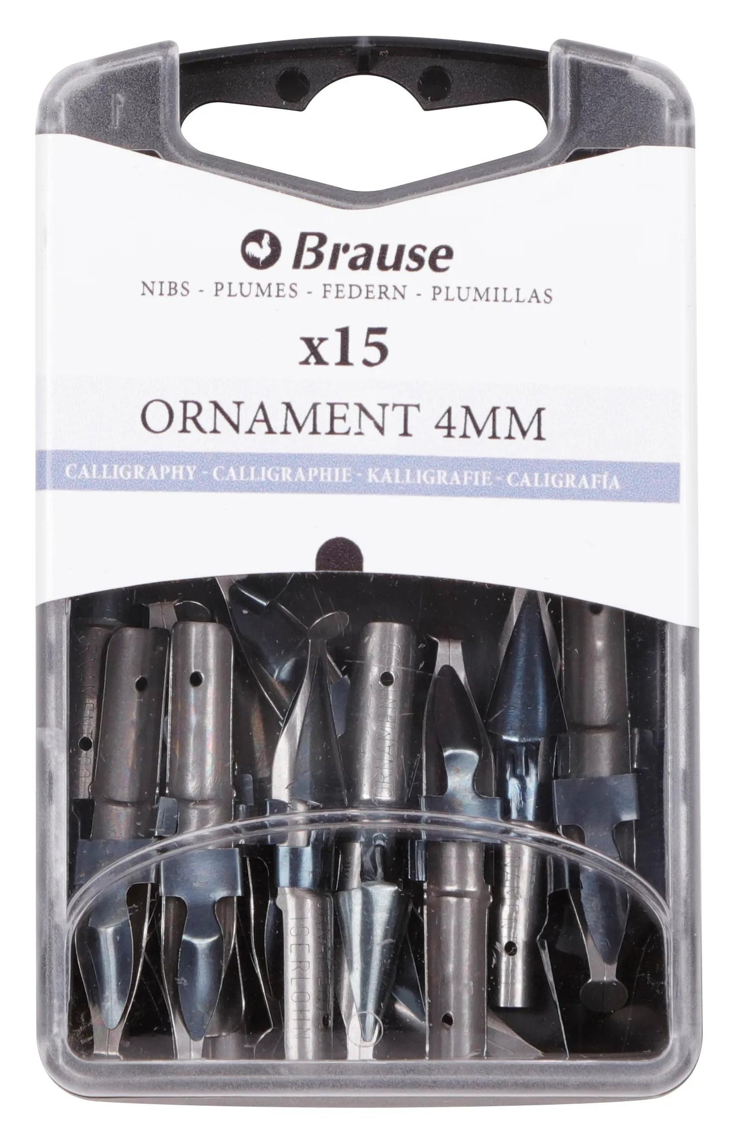 BOX 15 PLUMES ORNAMENT