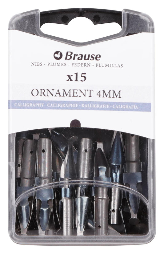 BOX 15 PLUMES ORNAMENT
