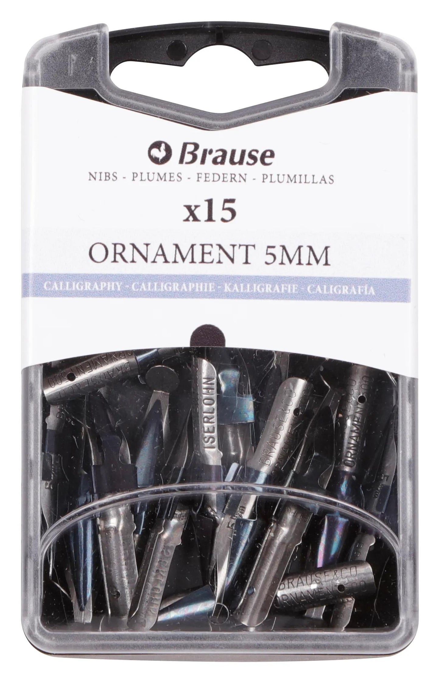 BOX 15 PLUMES ORNAMENT