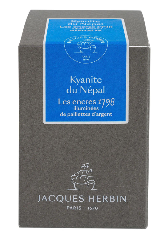 Ink 1798 with silver glitter - Kyanite of Nepal