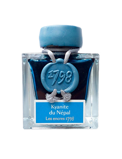 Ink 1798 with silver glitter - Kyanite of Nepal