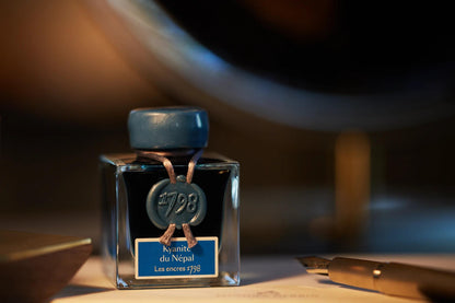 Ink 1798 with silver glitter - Kyanite of Nepal