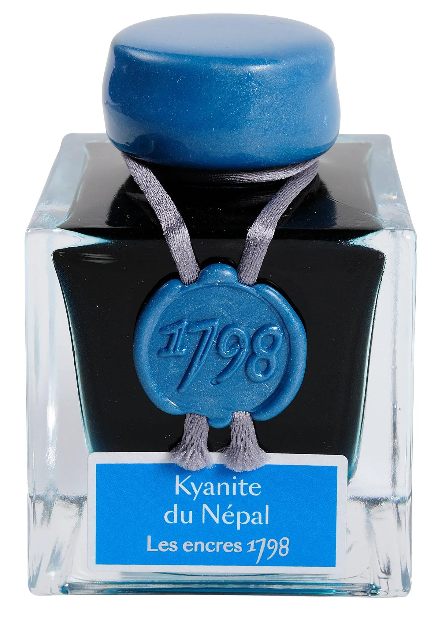 Inchiostro 1798 con glitter argento - Kyanite del Nepal