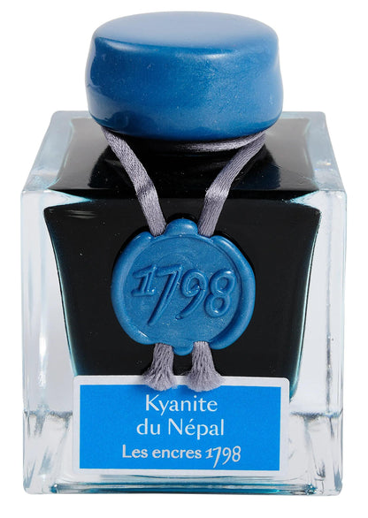 Ink 1798 with silver glitter - Kyanite of Nepal