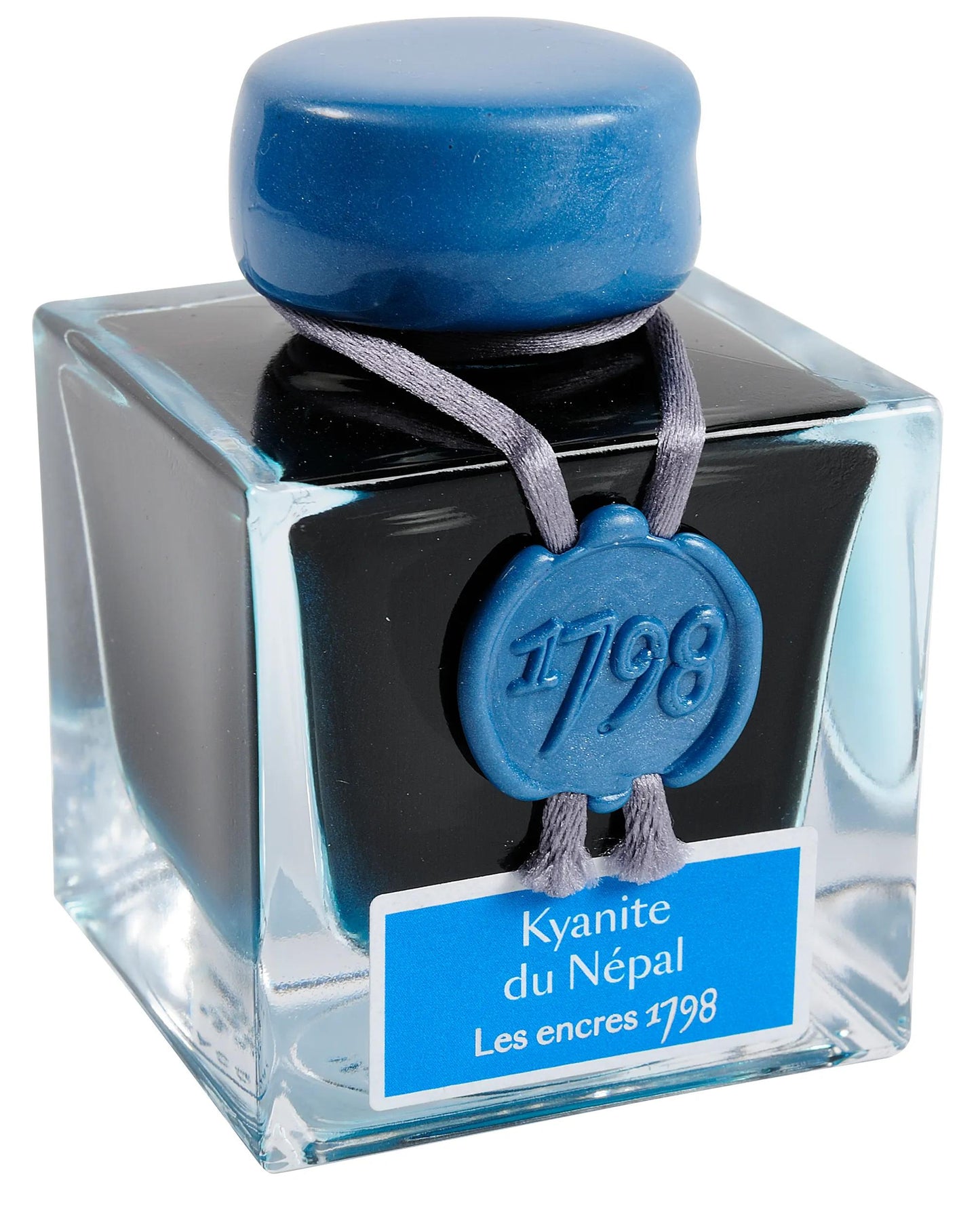Inchiostro 1798 con glitter argento - Kyanite del Nepal